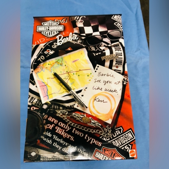 1998 Collector Barbie representing Harley Davidson*FINAL - Picture 2 of 3